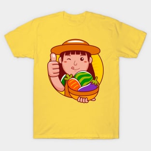 Farmer Woman T-Shirt